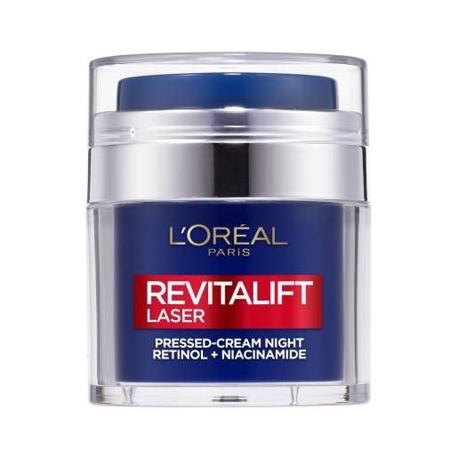 L'Oréal Paris revitalift laser pressed-cream night crema notte antirughe per la pelle 50 ml per donna