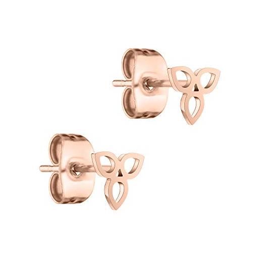 Tamaris orecchini acciaio inox oro rosa tj-0024-e-06