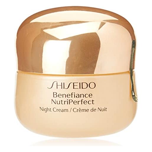 Shiseido benefiance nutriperfect night crema notte anti-età, 50 millilitro