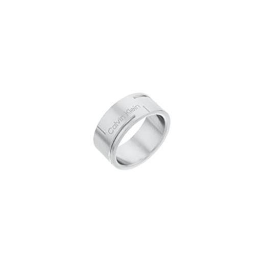 Calvin Klein anello da uomo collezione grid - 35000191g