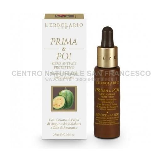 L'Erbolario prima & poi siero antiage 28 ml