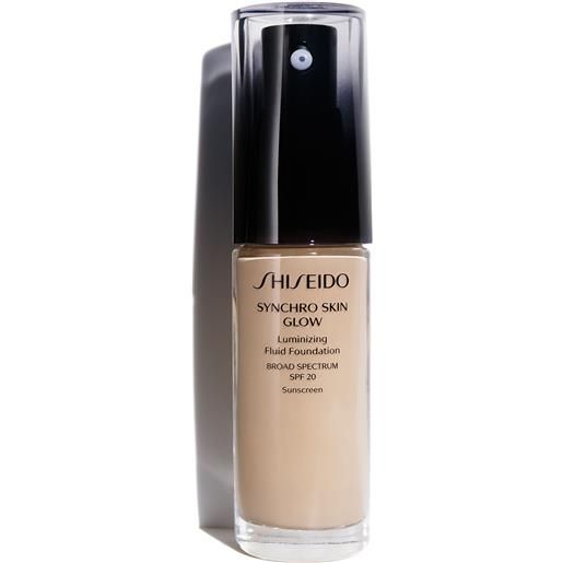 Shiseido synchro skin glow luminizing fluid foundation
