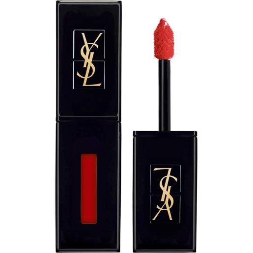 Yves Saint Laurent rouge pur couture vernis à lèvres vinyl cream - n-406 - orange