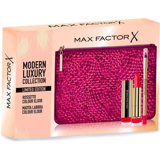 Max Factor kit makeup labbra perfette - versione bordeaux