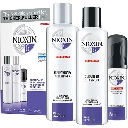 Nioxin sistema 6 kit trifasico 300 ml