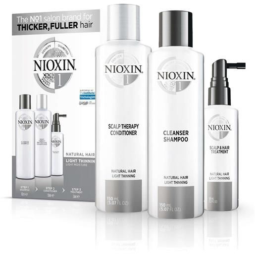 Nioxin sistema 1 kit trifasico 150 ml