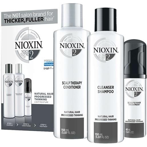 Nioxin sistema 2 kit trifasico 150 ml