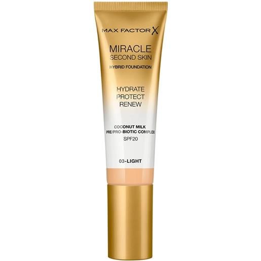 Max Factor mf miracle second skin 03