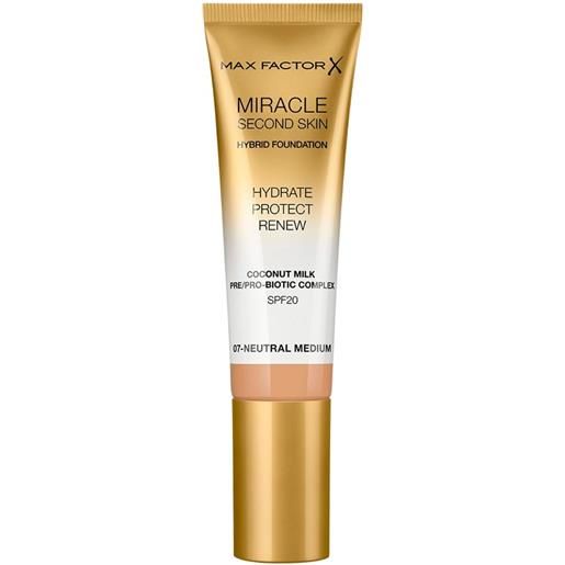 Max Factor mf miracle second skin 07