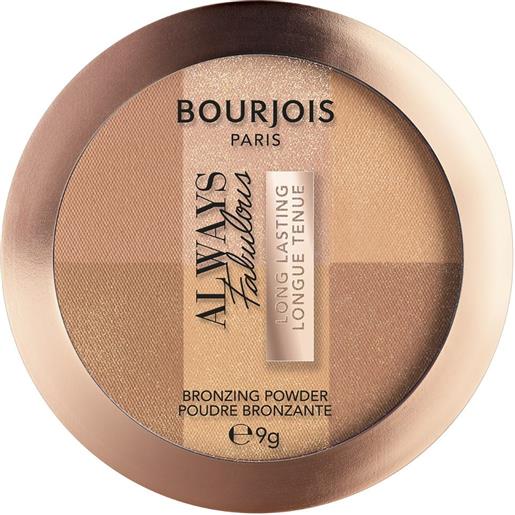 Bourjois always fabulous long-lasting bronzing powder - 001 medium