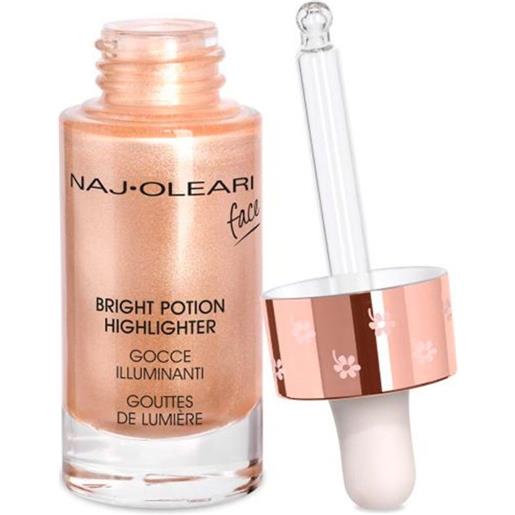 Naj-Oleari bright potion highlighter 02 oro liquido
