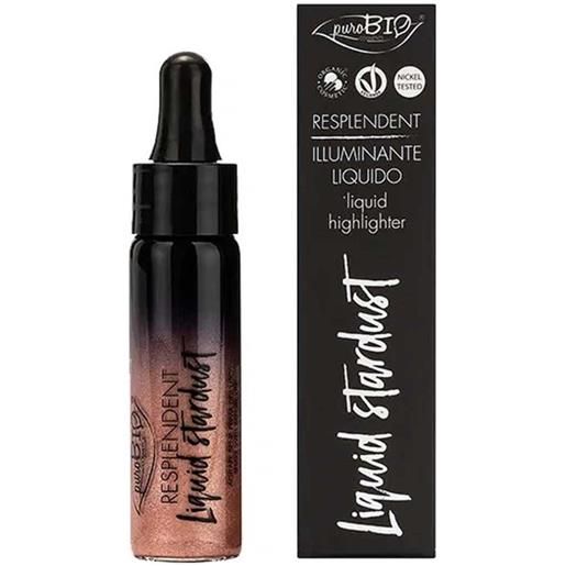 PuroBio resplendent liquid stardust - oro rosa