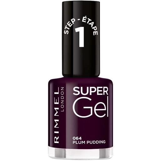 OPI rimmel smalto super gel 064 plum pudding