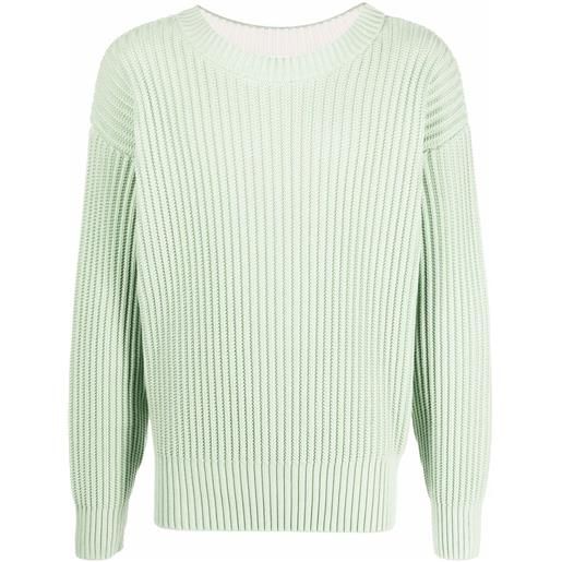 AMI Paris maglione girocollo - verde