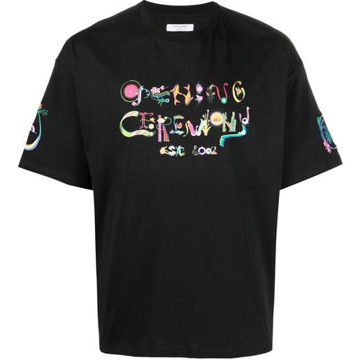Opening Ceremony t-shirt con stampa - nero