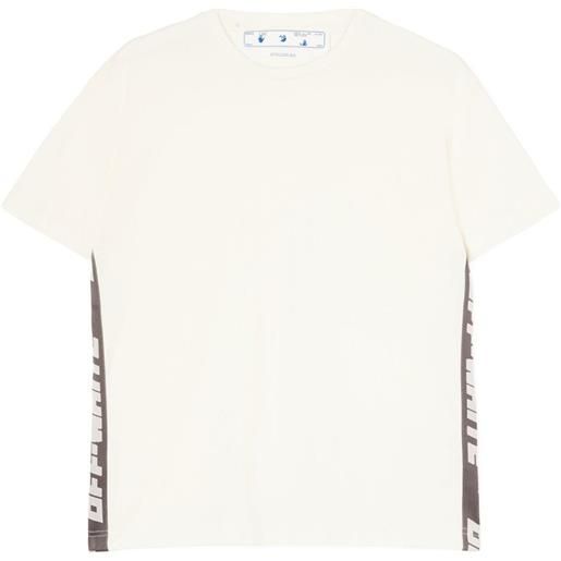 Off-White t-shirt con logo - toni neutri