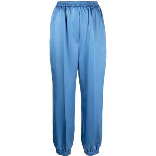 Nanushka pantaloni affusolati - blu