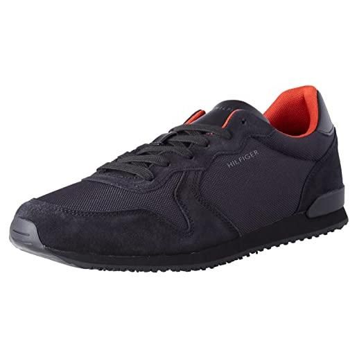 Tommy Hilfiger maxwell 24c5, scarpe da ginnastica uomo, nero, 40 eu