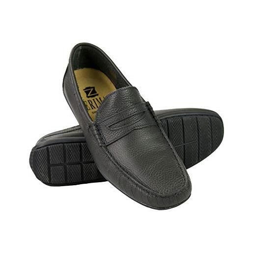 Mocassini Uomo MEIJIANA In Pelle - Slip On Eleganti E Comfort, Suola In Gomma - Foto 7