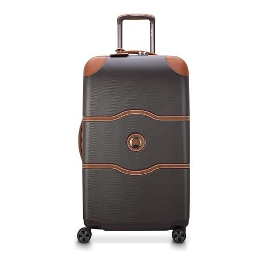 DELSEY PARIS delsey chatelet air 2.0, valigia bauletto rigida, 41,91 x 35,56 x 73,03 cm, marrone