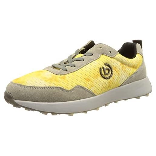 bugatti wallas, scarpe da ginnastica, uomo, giallo (yellow/light grey), 43 eu
