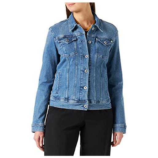 Pepe Jeans thrift, giacca donna, blu (denim-wi5), xs