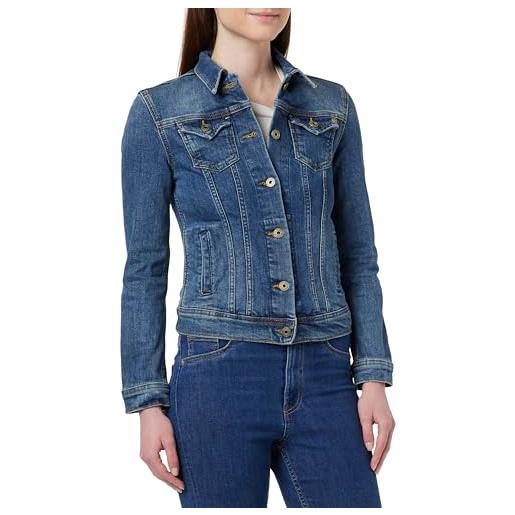 Pepe Jeans thrift, giacca donna, blu (denim-ht7), xl