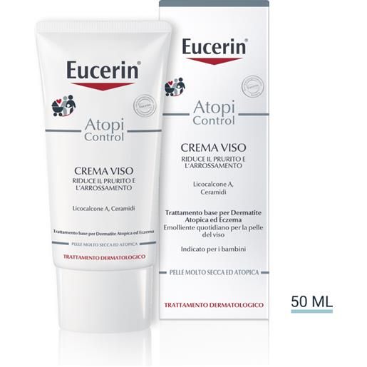 BEIERSDORF SPA eucerin atopi control crema viso - crema viso per pelle molto secca e a tendenza atopica - 50 ml