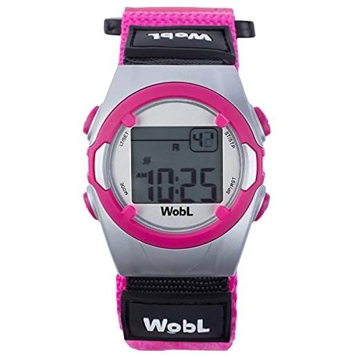 WobL - rosa 8 orologio vibrante promemoria allarme