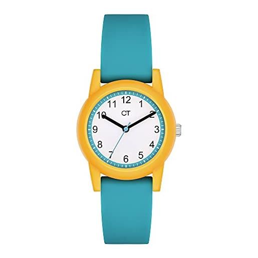 Cool Time orologio analogico al quarzo unisex bambini con cinturino in plastica ct-0027-pq