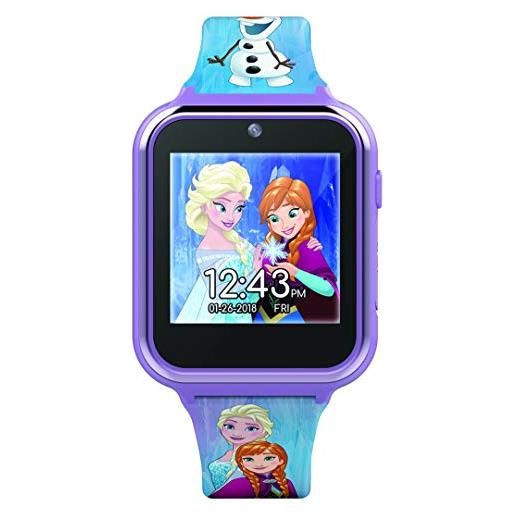 Disney orologio digitale unisex bambini fzn4151, fotocamera, blu/viola