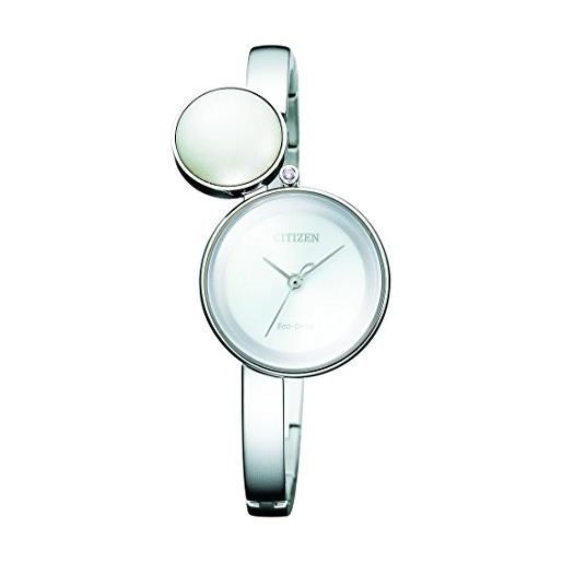 Citizen orologio analogueico quarzo donna con cinturino in acciaio inox ew5490-59a
