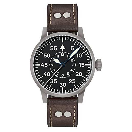 Laco, speyer - orologio da aviatore, diametro di 39 mm, orologio automatico lavorazione straordinaria, impermeabile, con design senza tempo, dal 1925. 