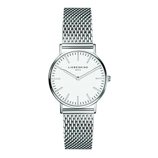 Liebeskind berlin orologio analogueico quarzo donna con cinturino in acciaio inox lt-0079-mq