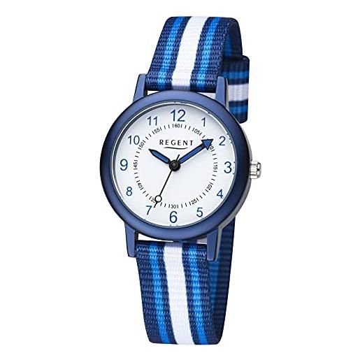 Regent orologi analogici al quarzo 32018705, blu, misura unica, cinghia