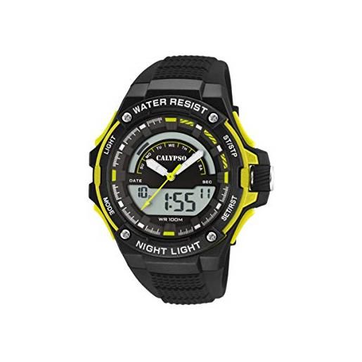 Calypso Watches orologio analogico-digitale quarzo uomo con cinturino in plastica k5768/1