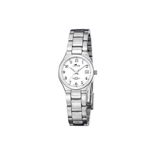 Lotus 15193-2 - orologio da polso da donna, cinturino in acciaio inox colore argento