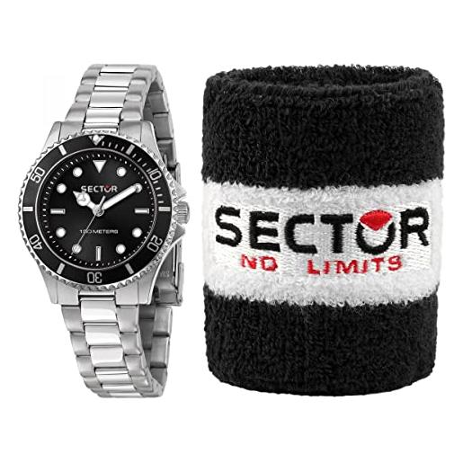Sector No Limits orologio donna, collezione 230, solo tempo, 3h, in acciaio - r3253161529