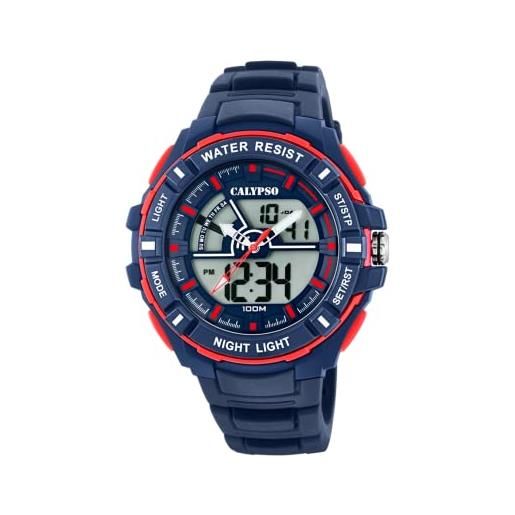 Calypso Watches orologio analogico-digitale quarzo uomo con cinturino in plastica k5769/2