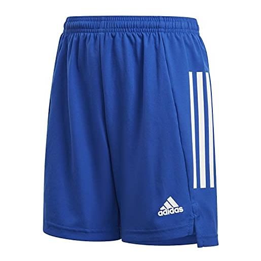 adidas condivo21 shoy, pantaloncini bambino, team royal blue/white, 7-8a