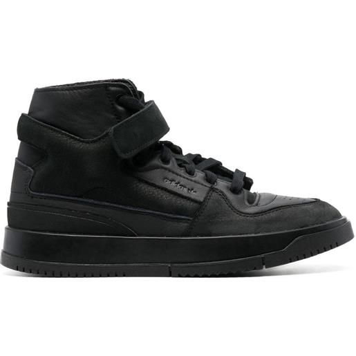 adidas sneakers alte goffrate - nero