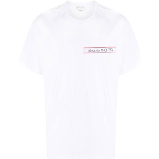Alexander McQueen t-shirt a maniche corte - bianco