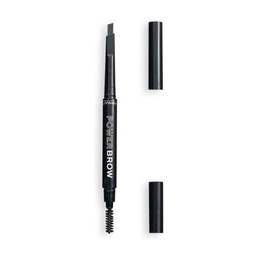 Revolution Relove power brow matita per sopracciglia retrattile con pennellino 0.3 g tonalità granite