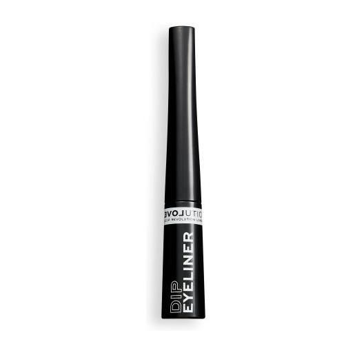 Revolution Relove dip eyeliner eyeliner liquido a lunga tenuta 5 ml tonalità black