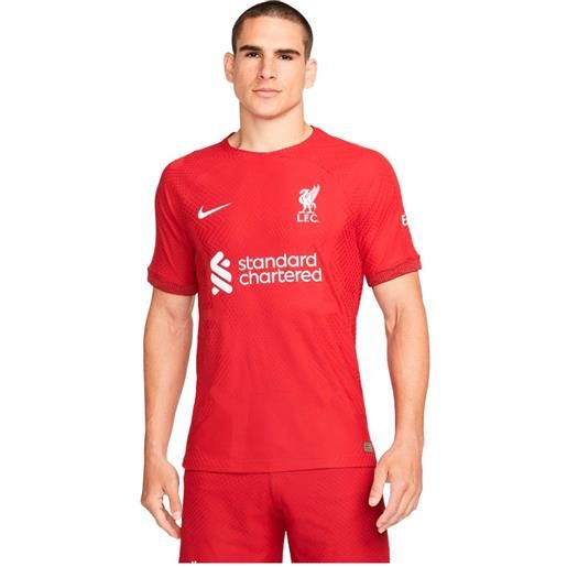 Nike liverpool fc dri fit advantage match home 22/23 short sleeve t-shirt rosso s