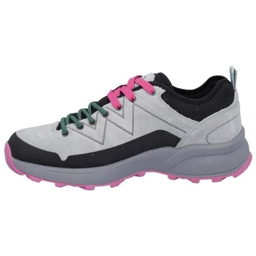 CMP kaleepso low wmn hiking shoe wp, scarpe da camminata, donna, grigio, 42 eu
