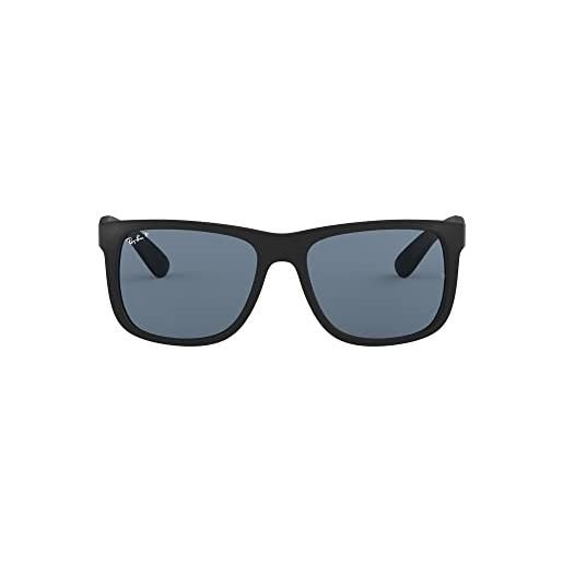 Ray-Ban justin, montature uomo, nero (601 8g), 55 mm