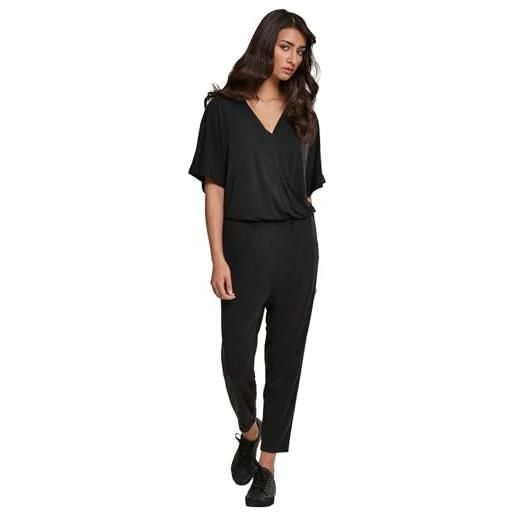 Urban Classics ladies modal jumpsuit tuta intera, nero (black 00007), xxx-large donna