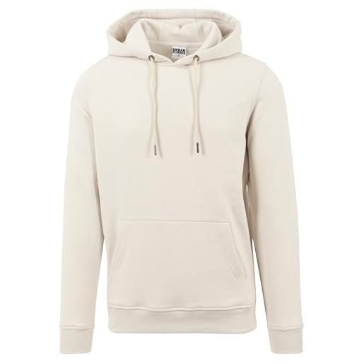 Urban Classics basic sweat hoodie uomo felpa con cappuccio nero xl 63% cotone, 37% poliestere regular