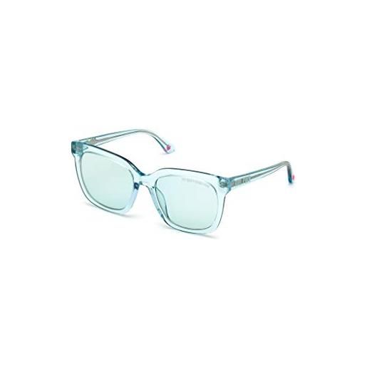 PINK victoria's secret PINK pk0018 occhiali, turquoise, 55 unisex-adulto